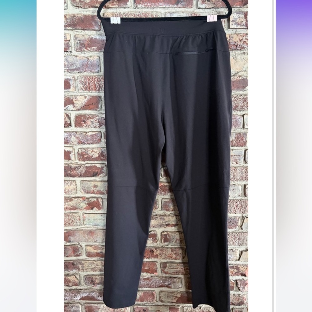 Lululemon On The Move Pant Black High Rise Travel Trouser Size 10 - Picture 3 of 3